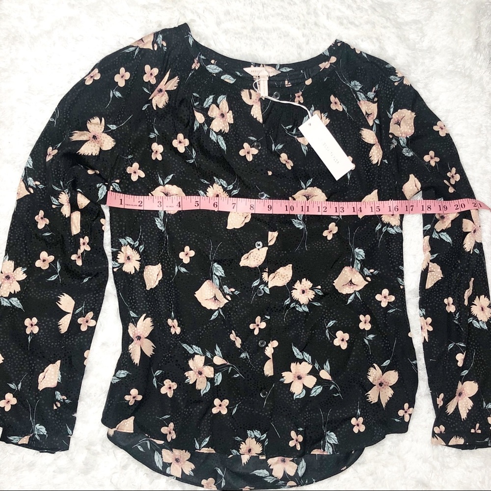 Rebecca Taylor Top Daniella NWT Long Sleeve Top 2 - Picture 6 of 8